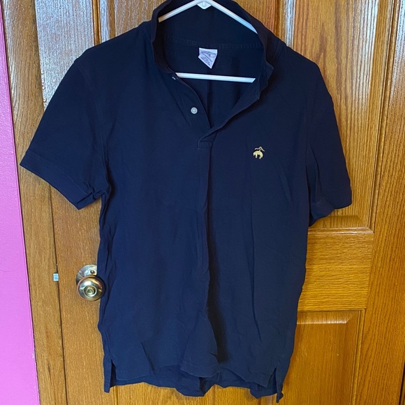 Brooks Brothers Other - Brooks Brothers Navy Blue Polo with Gold Logo
